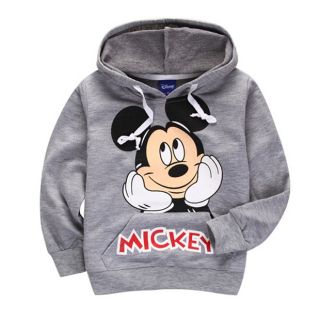 On Sale 2 8 yrs Toddlers Kids Boys Mickey Mouse Long Sleeve Hoodie Tops CA2010
