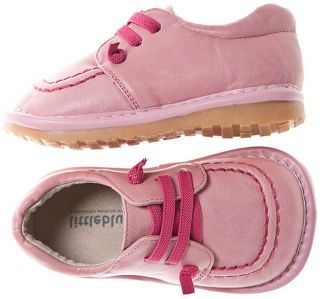 Girls Kids Toddler Infant Childrens Leather Squeaky Shoes Kickers Style Pink