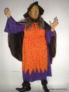 40" Large Ugly Witch Hanging Decoration Halloween Prop Haunted House