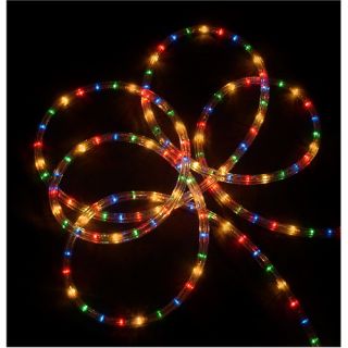 18' Multi Color Indoor Outdoor Christmas Rope Lights