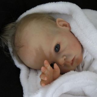 Doves Nursery Reborn Life Like Infant Baby Girl Saoirse Bonnie Brown Le