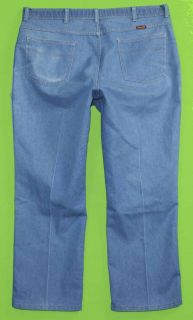Wrangler Sz 42 x 29 Mens Blue Jeans Denim Pants CB55