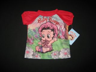 New "Betty Boop" Shorts Baby Girls Summer Clothes 2T