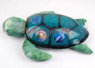 Star Twilight Sea Turtle Projector Night Light Baby Kid Toy Gift Sleeping Lamp