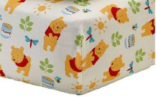 Disney Baby Winnie The Pooh Sunny Day 3 Piece Crib Bedding Set Gender Neutral