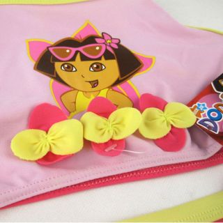 Newborn Baby Kid Girls Dora Clothes Swimwear 3 4 Year