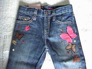 Baby Gap Boho Butterfly Jeans 2T 2
