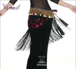  Belly Dance Costume Hip Scarf Belt Wrap Skirt Dancewear Dress