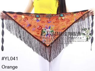 New Belly Dance Costume Hip Belt Scarf 7colours Avail