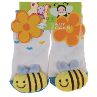 Cartoon Baby Infant Toddler Kids Anti Slip Warm Cotton Socks Slipper Shoes Boots
