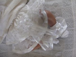 Dream Newborn Baby Frilly Knickers Socks 17 19" Reborn Doll