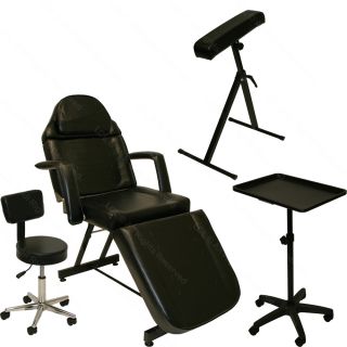Inkbed Tattoo Package Massage Table Chair Arm Bar Ink Bed Tray Studio Equipment