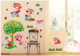 Barbie Princess Mermaid Butterfly Flower Wallpaper Children Stickers Art Mural