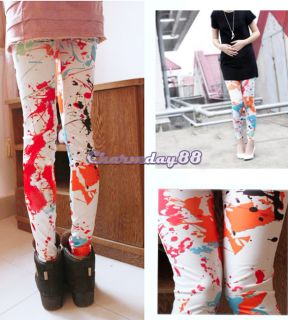 New Lady Funky Leggings Stretchy Tight Pencil Fashion Skinny Pants Trousers C1MY
