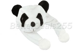 Cute Cartoon Animal Panda Cap Earmuff Plush Hat Beanie