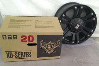KMC Wheels XD Series Monster XD778 Matte Black Wheel 20x10" 5x135mm