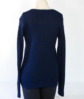 Lilly Pulitzer Womens Cable Knit Sweater Medium M