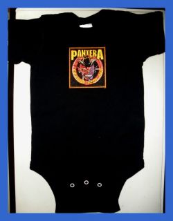 Pantera Infant Baby Onesie T Shirt Rock Metal New