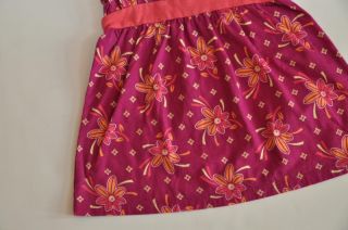 Tea Collection Venda Halter Dress Floral Fruit Punch Pink Purple 18 24M New