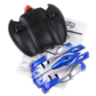 RC Remote Control Wall Floor Climbing Racing Car Toy Blue