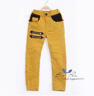 New Kids Fashion Boys Clothing Cotton Thick Trousers Pants Casual Pants Sz3 8Y