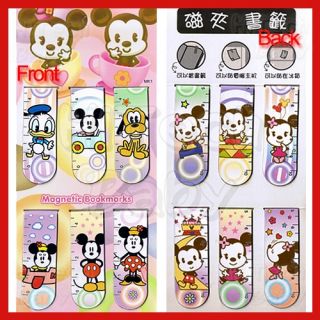 Six Cute Mickey Minnie Mouse Fridge Magnet Bookmark