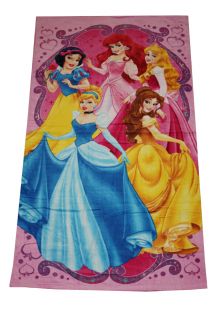 Disney Princess Ariel Belle Cinderella Sleeping Beauty Snow White Beach Towel