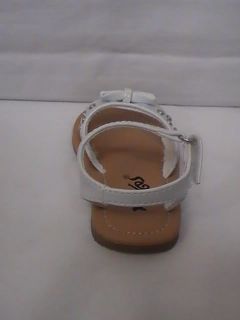Baby Girl White Sandal w Lil Bow 38 Infant Size 4
