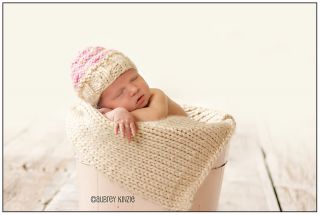 Newborn Baby Cupcake Hat Boy Girl Photo Photography Prop Birthday Handmade Knit