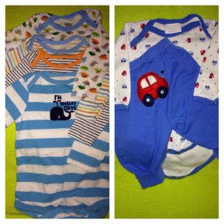 Baby Boy 3 6 Month Children's Clothing Lot Infant Long Sleeve Onesies Closethead