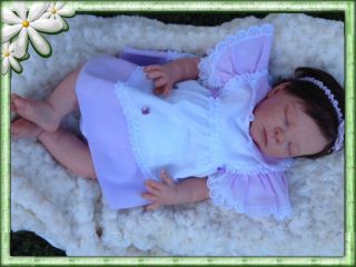 Exquisite Life Like Baby Girl Reborn Baby Doll OOAK Heirloom Quality