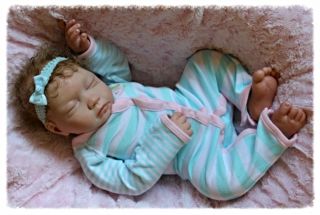 Reborn Baby Girl Doll Aimee Rose Kit by Emma Cousins Edition Now Lizzie