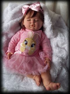 Precious Reborn RARE Berenguer Girl Sleeper Easter Baby 