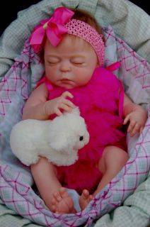 Lovely Big Silicone Vinyl Reborn Baby Doll Was "Cameron" by Sheila Michael