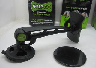 New Gripgo Universal Hands Free Car Cell Phone Mount GPS Navigation Holder T1