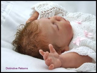 Distinctive Reborns Lifelike Reborn Baby Girl Doll Cianne by Romie Strydom