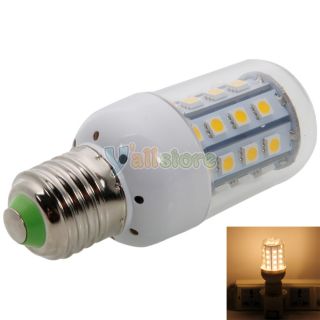 New 4W SMD5050 40 LED Corn Light Bulb Energy Saving Lamp E27 Warm White 220 240V