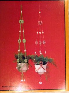 1978 Vintage Pattern Booklet Bead Book Beaded Decor Gifts Ornments