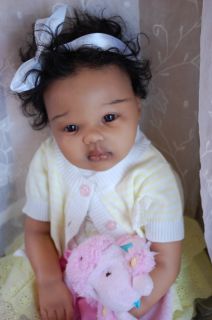 Reborn Toddler Baby Doll Jamina by Baby Bliss AA Ethnic A A Biracial