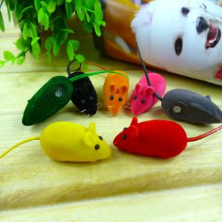 Fun Sound Chew Toy False Mouse Rat Pet Cat Kitten Dog Puppy Playing Squeaky New