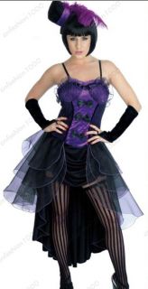 Sexy Moulin Rouge Fancy Dress Costume Dance Stagewear Partywear Outfit Hat