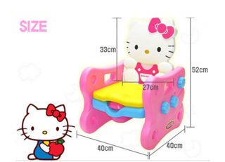 Hello Kitty Potty Chair Training Seat Baby Toilet Restroom Melody Chair