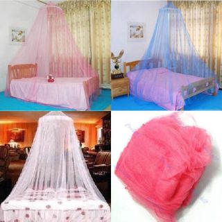 Elegant Lace Bed Canopy Netting Curtain Fly Midges Insect Cot Mosquito Net