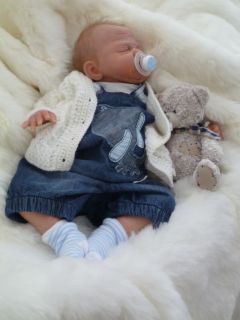 Tiny Creations Nursery Beautiful Reborn Baby Boy Alfie by Sebilla BOS