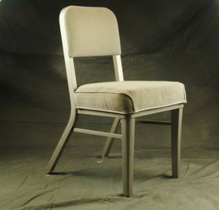 Vintage Industrial Mid Century Modern Steelcase Office Desk Chair Very Nice Orig