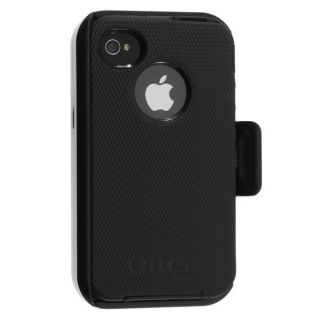 Otterbox Defender Case Holster for Apple iPhone 4S 4 Black w Belt Clip US