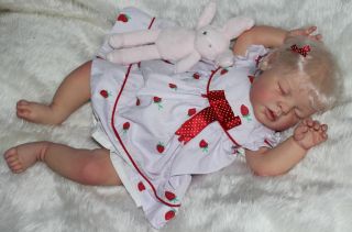 Beautiful Reborn Baby Girl Bonnie from Noah Kit by Reva Schick