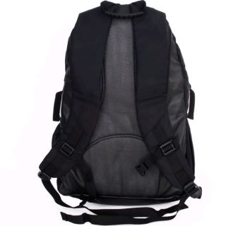 School Hiking Laptop Notebook Backpack Bag Black