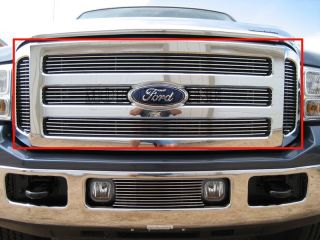 05 06 07 Ford F250 SD Billet Grille Insert Upper Grill