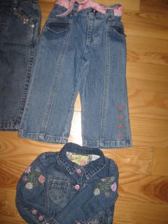 Old Navy Guess Levis TCP Baby Girls Size 18 24 Months Jeans Clothes 18M 24M Mos